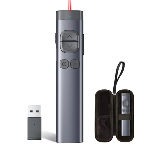 N97s Presentation Clicker for Powerpoint Presentations with Digital Pointer