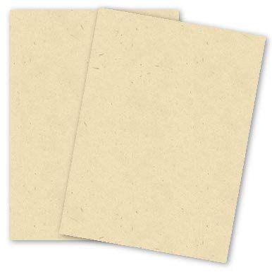 SPECKLETONE Cream 8.5X11 Card Stock Paper - 80lb Cover (216gsm) - 250 PK