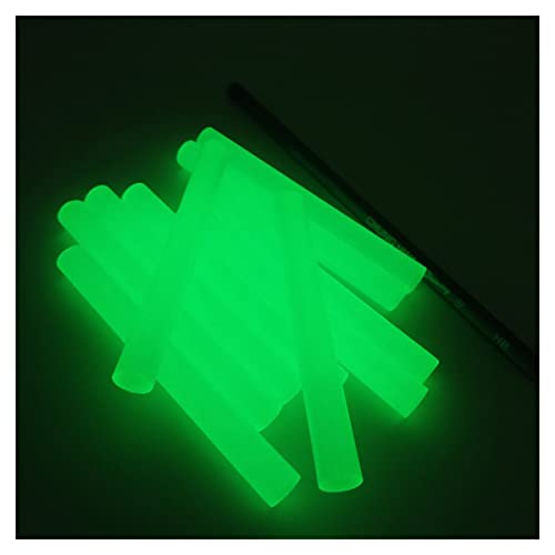 ZTBH Hot Melt Glue Sticks Noctilucent Hot Glue Sticks, High Viscosity Electric Gun, Craft Power Tools, Hot Melt Sticks 7 11mm*200mm*25 pcs Melt Glue Stick (Diameter : 7mm, Length : 200mm)