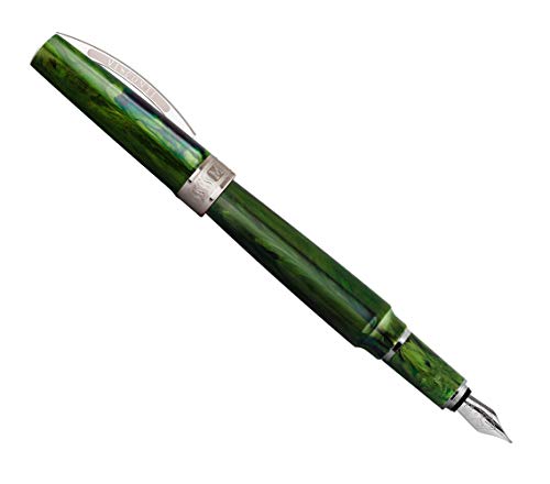Visconti MIRAGE FOUNTAIN PEN EMERALD fine steel nib