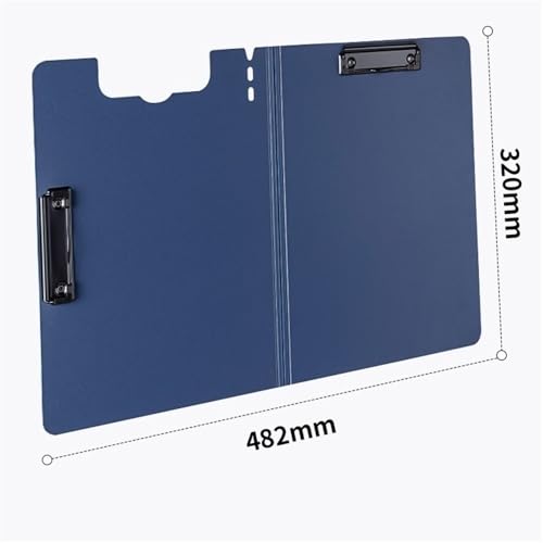 Filing Envelopes 2 Pcs Single Clip A4 Folder Multifunction Can Be Folded Writing Pad Data Storage Office Supplies Plastic Folders