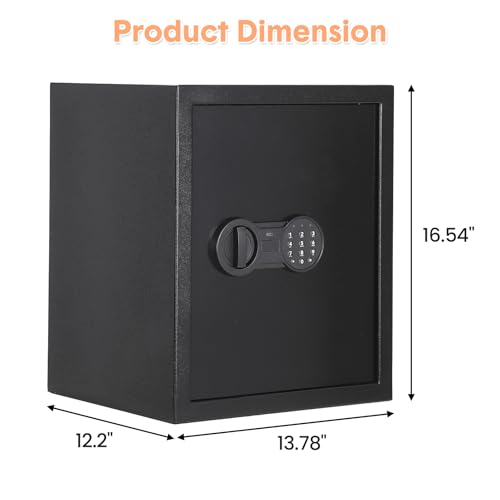 Garvee Safe Safe Wall Painting – Heavy Duty, Fireproof & Waterproof Steel – Double Key And Digital Lock – Ideal Silver, Jewelry, Documents, Passports – Size FD-2535HC 420×350×310mm