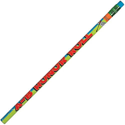 Anderson's, A-B Honor Roll Insects Pencils, Set of 100, School Pencils, Student Awards, Recognition