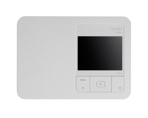 Canon Selphy CP1500 Wireless Compact Photo Printer (White) + RP-108 High-Capacity Color Ink/Paper Set, 4"x6" Prints, 108 Sheets
