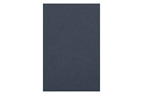 LUXPaper 11" x 17" Cardstock | Tabloid Size | Nautical Blue Linen | 100lb. Cover | 1,000 Qty