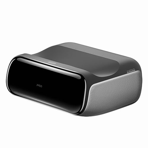 JmGO O3-Ultra Laser 4K Ultrakurzdistanz Beamer MALC 4000 ISO Lm MT9681 4GB 128GB Master Sound Speaker WiFi Bluetooth HDMI Ultra Short Throw Projector | Android Chinese OS with KD3 Google TV Stick