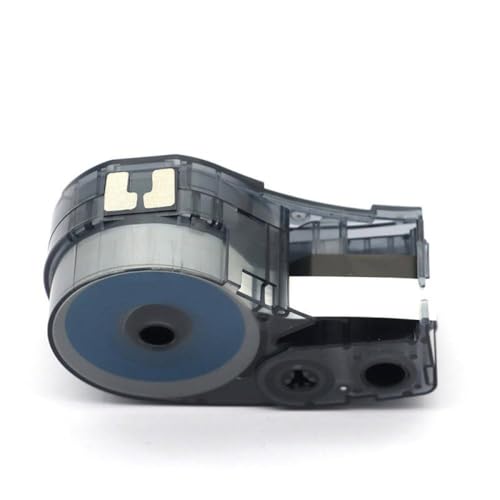 Polypropylene Label Cartridge Compatible with M21 250 7425 Label Printer Black On White 6. 35mm X 6. 4m(5pcs M21-250-7425)