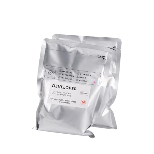 AyuHixL Universal Printer Developer Powder 600g Pack Color Suitable for Pro C651 C751 C7100 C9100 C9110 C901