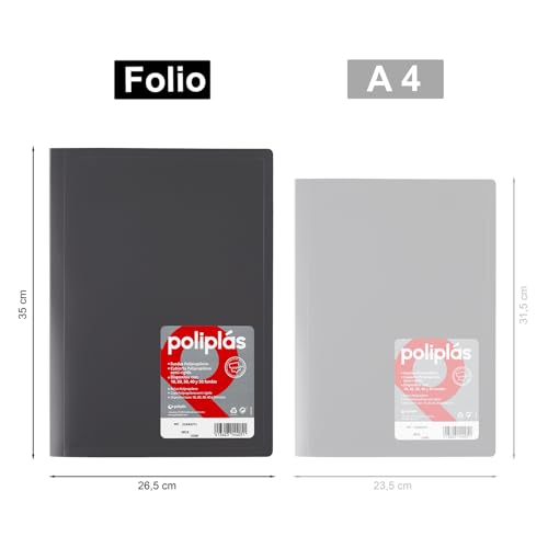 grafoplas 1155718 – Folder 20 Sleeves, Blue