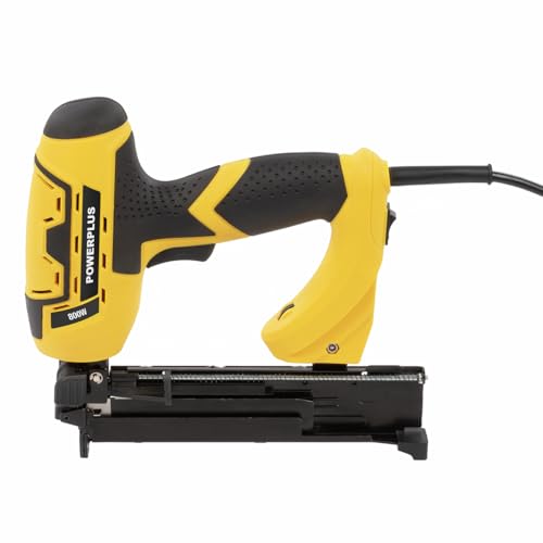 Powerplus POWX13801 Stapler with 300 Staples and 200 Nails, 30 /min