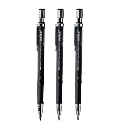 RXXCMD 2.0mm Mechanical Pencil Lead Cute 2B Automatic Pencils with Set for Art Sketch Drawing Painting Tools(D)