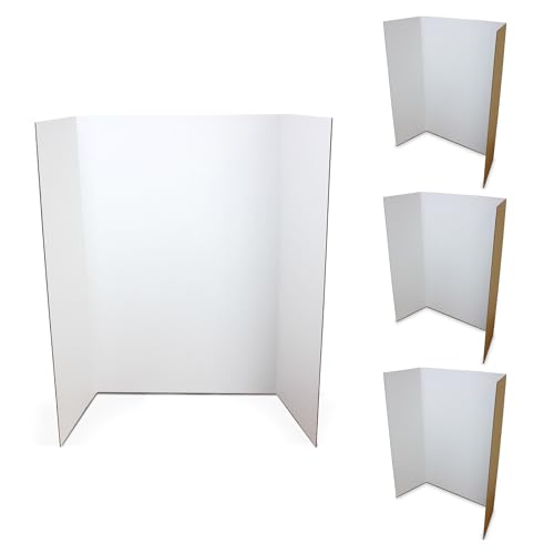 Casafoyer 36" x 48" 1 Ply Project Board, 4 Pack, White | (2 Units)