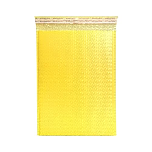 CFFQDQUANB Postal Bags Bubble Envelopes Mixed Parcel Bags Colored Bubble 50 pcs Mailer Self Seal(Black,15 * 18cm)