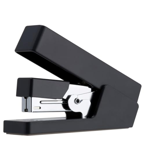 VIAENKFG Stapler Portable Book Binding Stapling Machine Home Office(Black)