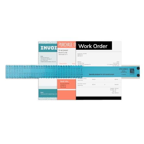C-Line Left-Handed Document Sorter, Blue (30515)