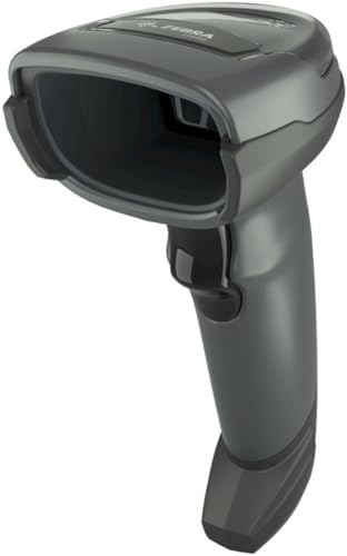 Zebra DS4608-SR7U2100SGW Barcode Scanner, 1D/2D Imager, General Purpose, USB, Handheld, Standard Range (SR), Multi-Interface, Black, Includes USB Cable - 1 Pack