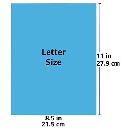 uBoxes Bond Paper, Letter Sized, 100 per Pack, 15 Packs per Box, Blue