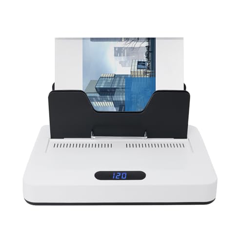Thermal Binding Machine, Heat Binding Device, No Preheat Time, Digital Touch Panel, Office and Home Projects