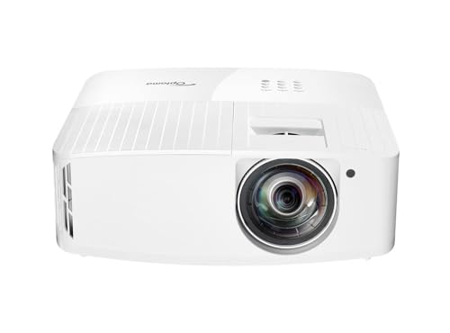 Optoma UHD35STX 4K UHD Short Throw Gaming and Home Entertainment Projector