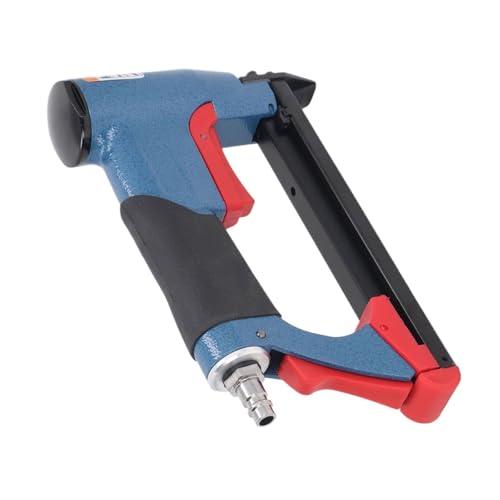 Professional Heavy Duty Stapler Pneumatic Staple Gun 2 Inch Extended Nail Mouth Anti Slip Handle for Woodworking Construction Site