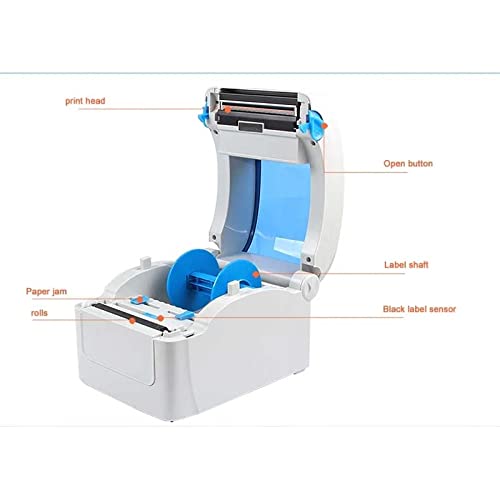 XDSRFVW Thermal Shipping Label Printer Address E-Waybill for Express Logistics Supermarket