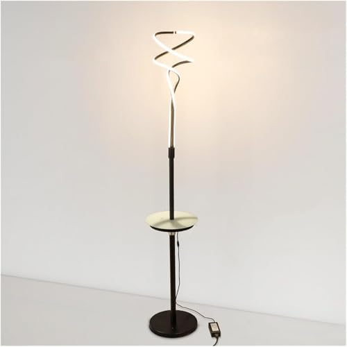 ROPCVAX Bedside Lamp Bedroom Nightstand Table Lamps for Rooms Modern(Black)