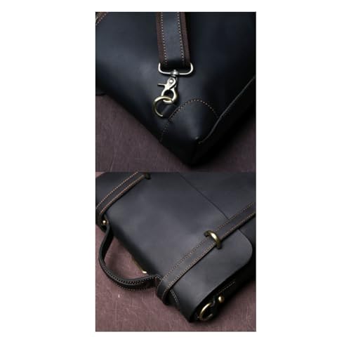 STBTOO Casual Daypacks Handbags Briefcases Men's Genuine Leather Shoulder Bags Messenger Bags Laptop Bags Luggage Bags(2)