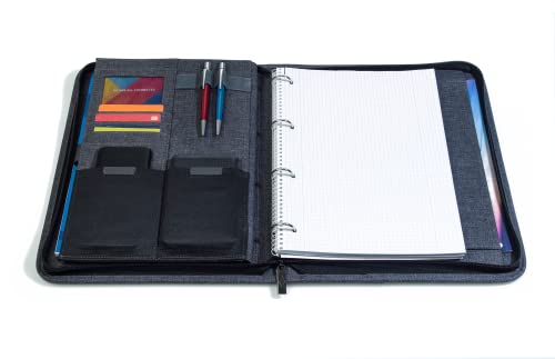 WEDO College 58354412 A4 4-Ring Binder Grey