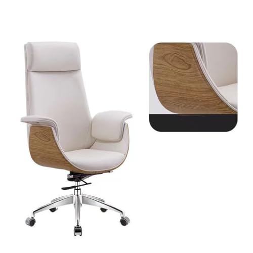 NSUQOA JSEIAJB Office Chair Leather Boss Chair Conference Chair Computer Chair