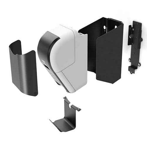SPROCKET Wall Mount for Brother QL-810W, QL-820NWB or QL-820NWBc Label Printer (Black)
