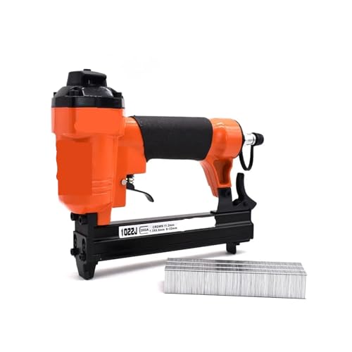 Nail Gun, Pneumatic Nails Gun 20Gauge 1022J Air Staple Gun For Fing Woodworking,for Upholstery, Carpentry