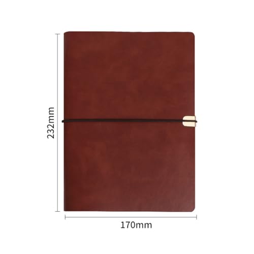 Strap Loose Leaf Notebook Hand Ledger