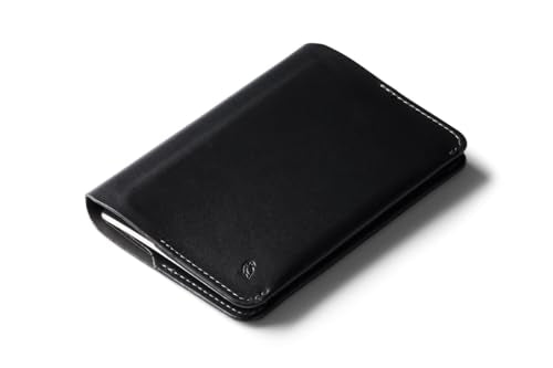Bellroy Notebook Cover, Leather A6 Folio - Black