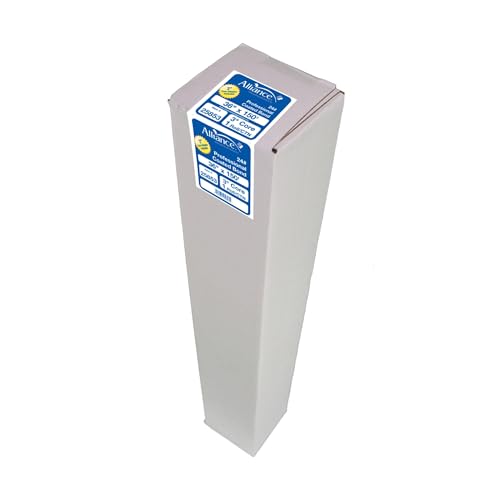 Alliance Wide Format Paper 36'' x 150' feet with 3 inch core and 2 inch core adapter 24 lb For Latex and Solvent Printers 1 roll High Resolution Coated Bond (25853)