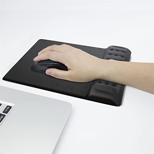 SEUOKMN Ergonomic Padded Pad with Wrist Rest Memory Foam Soft Comfortable Support Cushion