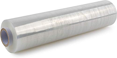 Modern Innovations 15 Inch Clear Stretch Wrap Replacement Roll (2 Refill Rolls-2000 Feet) No Handle, Shrink Wrap for Moving, Packing Supplies for Wrapping Furniture, Plastic Pallet Cling