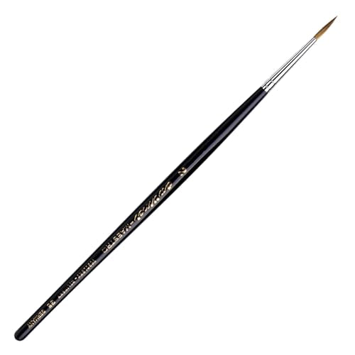 da Vinci Watercolor Series 35 Size 2 - Long Tapered Round - Maestro Kolinsky Red Sable - Extra Long Taper at the tip - Handmade in Germany