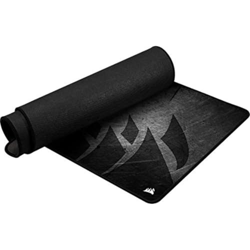 Corsair MM350 PRO Extended XL Premium Spill-Proof Cloth Gaming Mouse Pad – 36.6” Width x 15.7” Height Surface – Black/Gray
