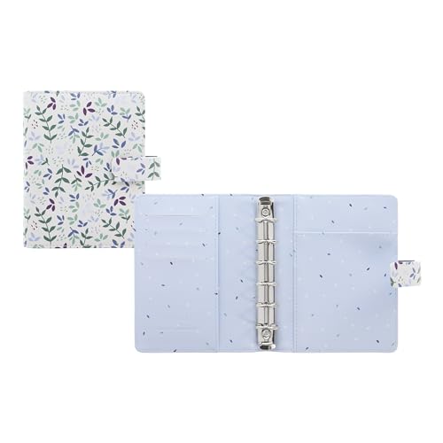 Filofax Garden Organizer, Pocket Size, Sunrise - Leather-Look, Gold Foil Accents, Six Rings, Week-to-View Insert, Multilingual (C028712)