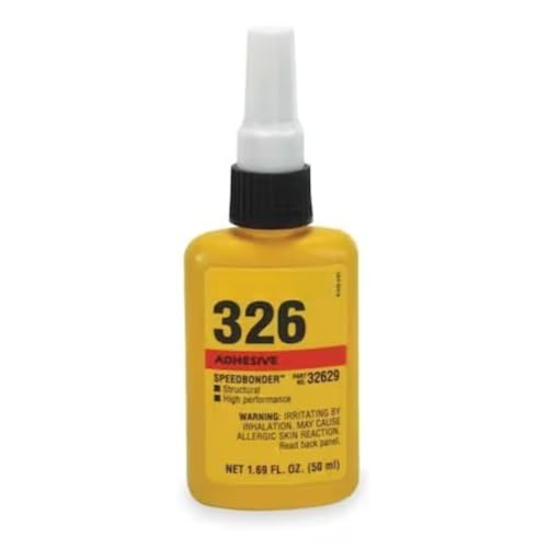 for Loctite 135402 Acrylic Adhesive, 326 Series, Amber, 1.69 Fl Oz, Bottle, No Mix