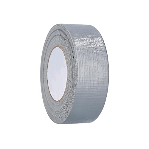PSBM Silver Duct Tape, 24 Rolls, 9 Mil Thick, 2 Inch Wide, 60 Yards Per Roll, Total 1440 Yards, Heavy Duty, Waterproof, All-Weather, Perfect for Repairs, Patching, Bundling & Sealing