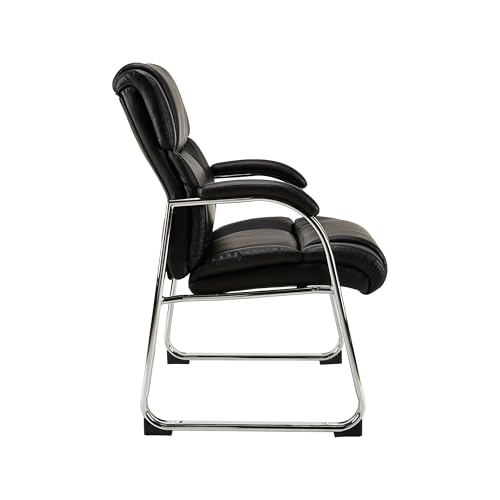 Staples Guest & Reception Chair, Bonded Leather