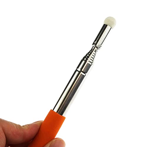 Miokun 12 Pieces Telescopic Teacher Pointer Presenter Whiteboard Pointer for Teachers Coach Presenter, Extends to 39 Inches (4 Colors)