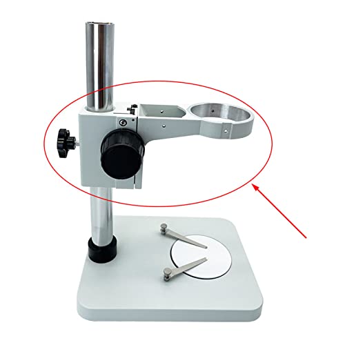 & Stylish Microscope Stand with Adjustable Knob 25 / 32mm Focusing Bracket Microscope Accessories Lightweight Holder Adapter