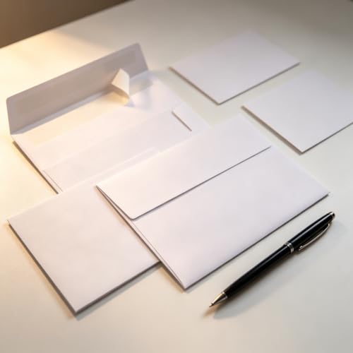 A2 Envelopes Self Seal 500 Pack - 4-3/8 X 5-3/4 White