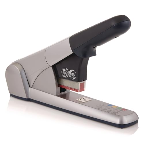 Rapid 02892 Heavy-Duty Cartridge Stapler 80-Sheet Capacity Silver