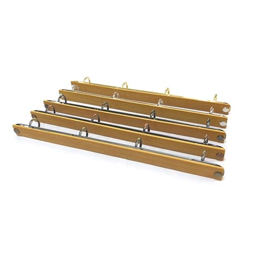 A5 ring binder Ring Binder Mechanism 2 Pieces A4 Metal Detachable Buckle Loose Leaf Strip Clips(Silver)