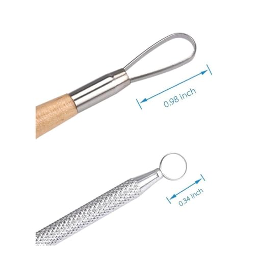 TXGJWRA Clay Tool Repair Kit 6-Piece Aluminum Rod Model Making Pen Flat Wire DIY Clay Clay Carving Scraper (D 6 Pcs)
