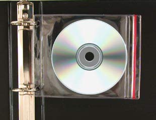 StoreSMART - CD Zipper Binder Case - 200 Pack - R1982-200
