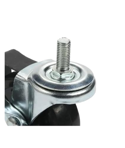 4 Pcs/Lot 3Inch Rubber Wheel Universal Silent Caster
